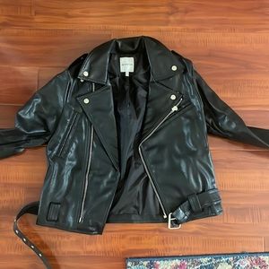 Leather jacket